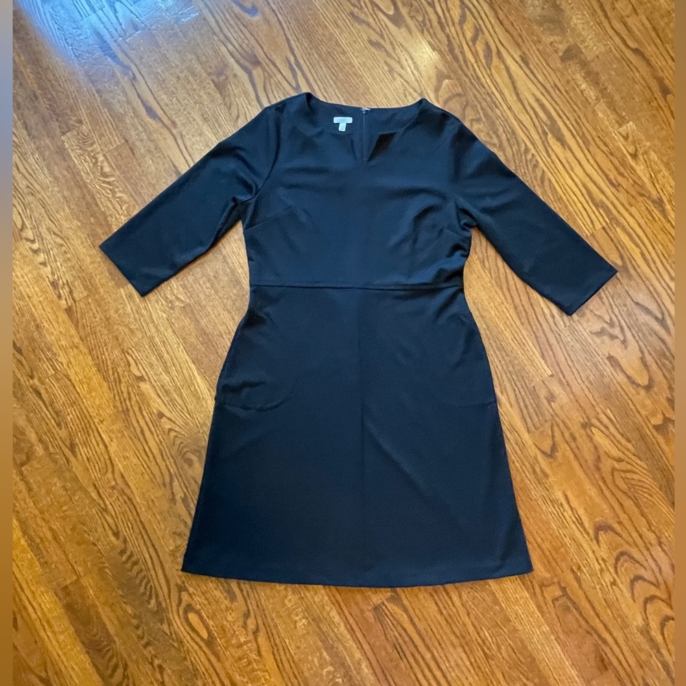 Talbots Notched Neck LBD - Size 14